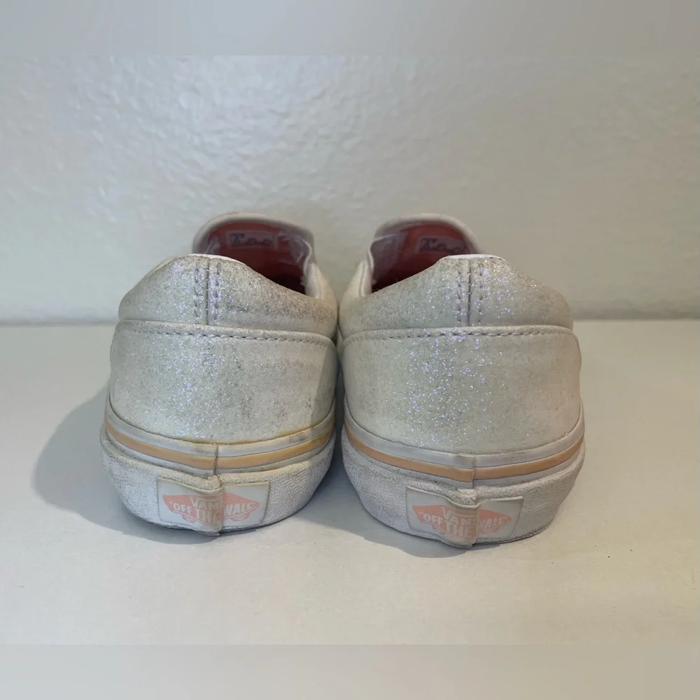 Vans‎ Kid’s Unicorn Alien Glitter Classic Slip-On Sneakers Patches Size 3